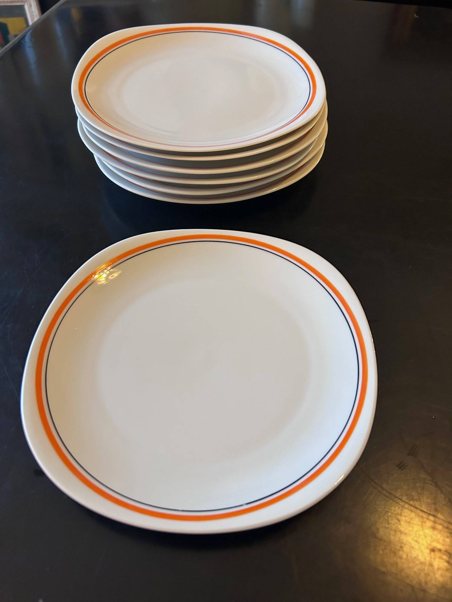 12 Berry Porcelain plates 1970