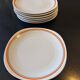 12 Berry Porcelain plates 1970