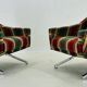 1970s Pair of Italian Design Armchairs