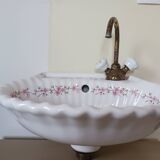 Lavabo ancien en porcelaine de France