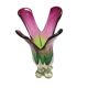 Vase by J. Hospodka for Chribska Glassworks, Former Czechoslovakia, 1960s