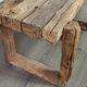 Wooden coffee table
