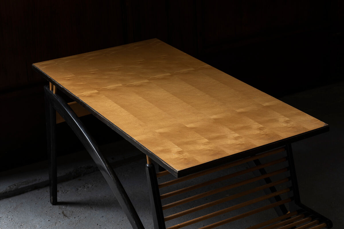 Table basse aux formes organiques, Slovénie, années 1960