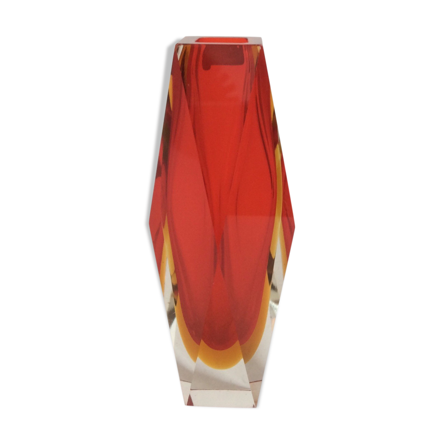 Glass Murano 60s vase