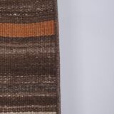 Vintage Turkish rug from Oushak, hand-woven 56x340 cm