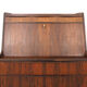 Secretaire danois de bois de rose de conception, années 60