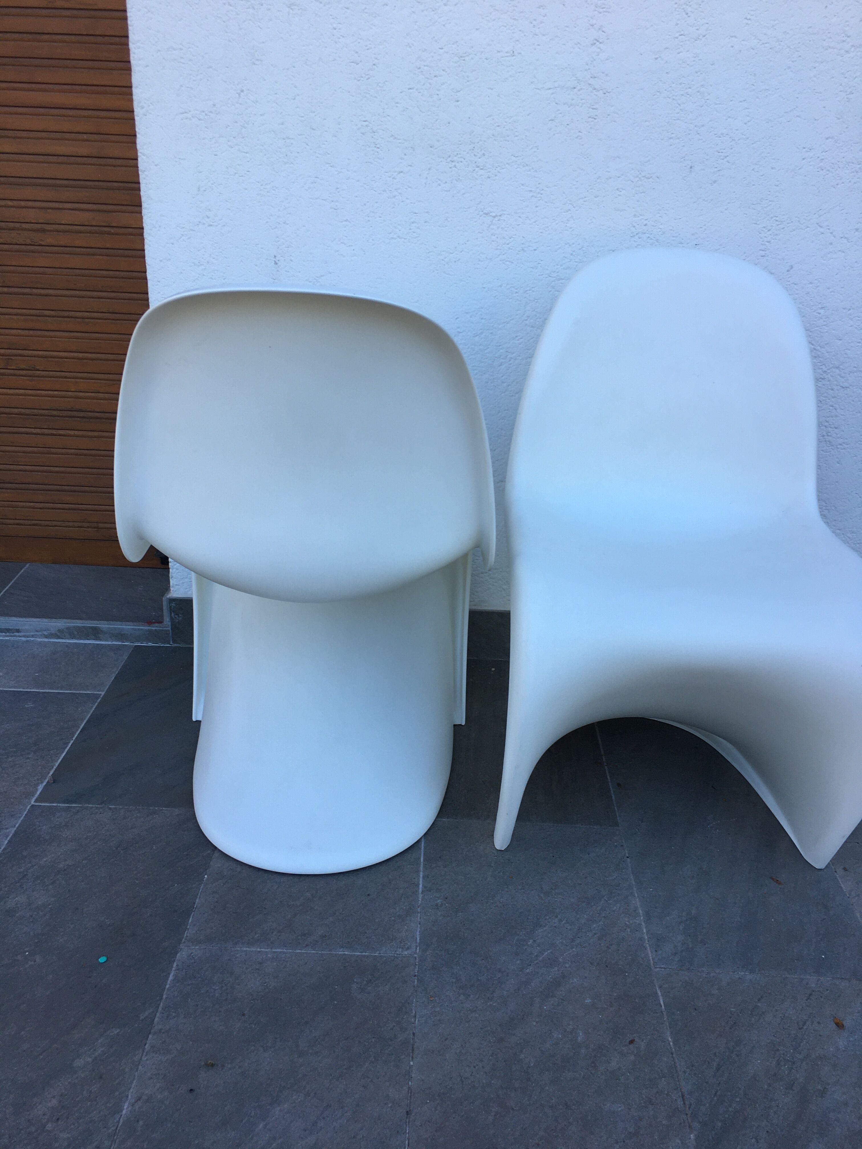 2 chairs Verner Panton S Chair pantan Chair