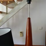 Scandinavian teak table lamp, 1960s