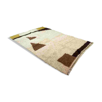 Tapis beni ouarain traditionnel fait main