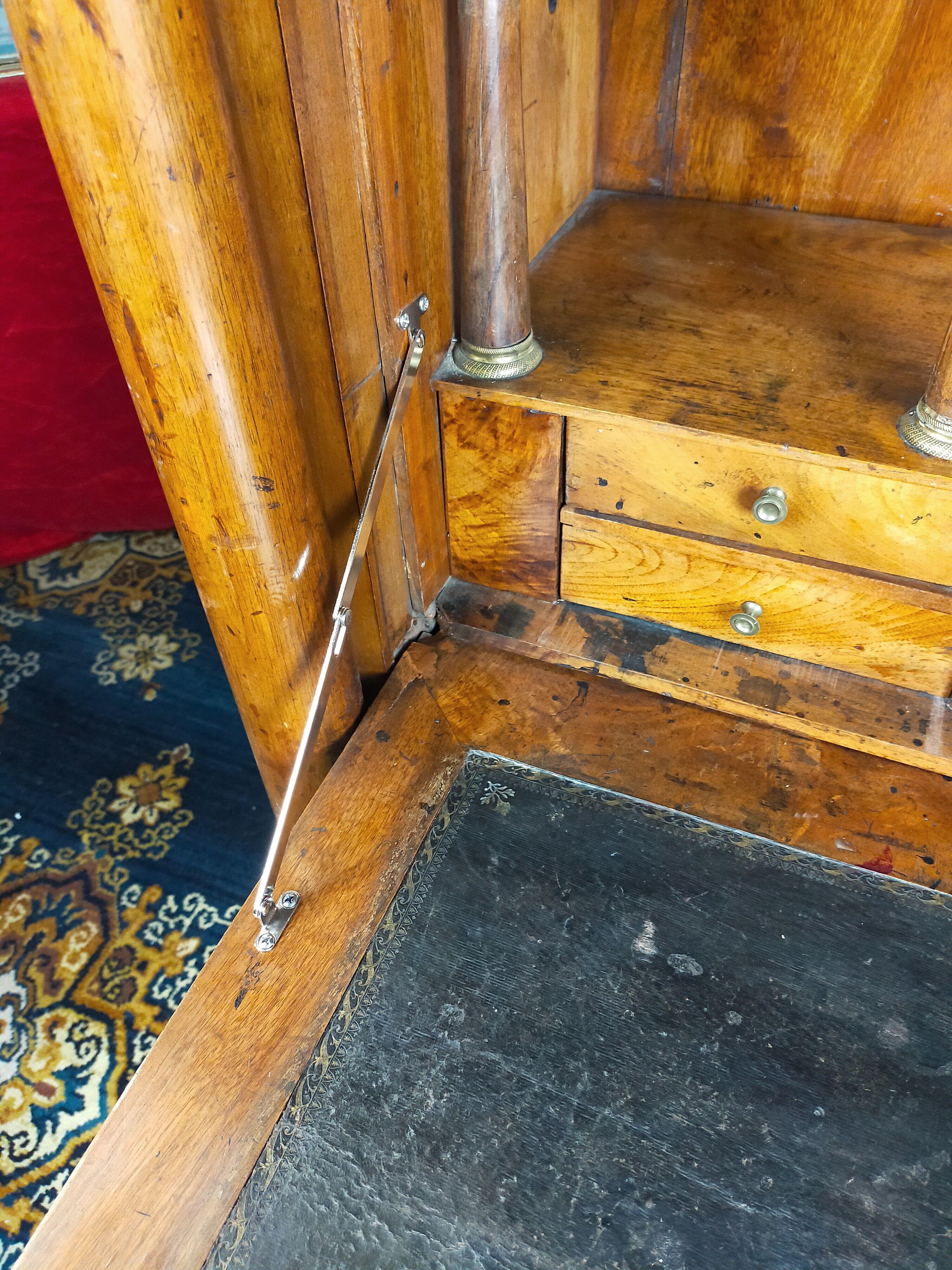 Secretary period Empire in walnut