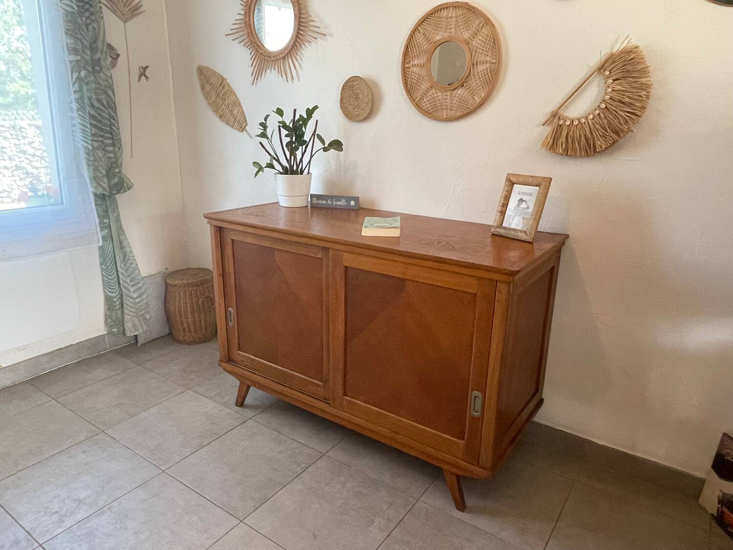 Magnificent vintage oak sideboard