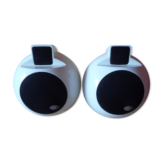 Elipson Ball speakers model 402 designer Joseph Leon