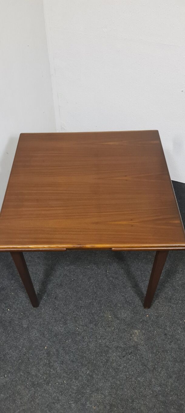 Vintage teak extendable dining table