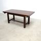 French oak dining table inspired by Georges Robert
