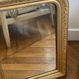 Miroir Louis Philippe doré 60x49cm