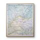 Mongolia, Asia. Geographical map printed in 1900.
