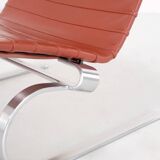 PK20 leather armchairs by Poul Kjaerhom for Fritz Hansen, Denmark 1968.