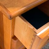 Office schoolmaster 1950 solid oak