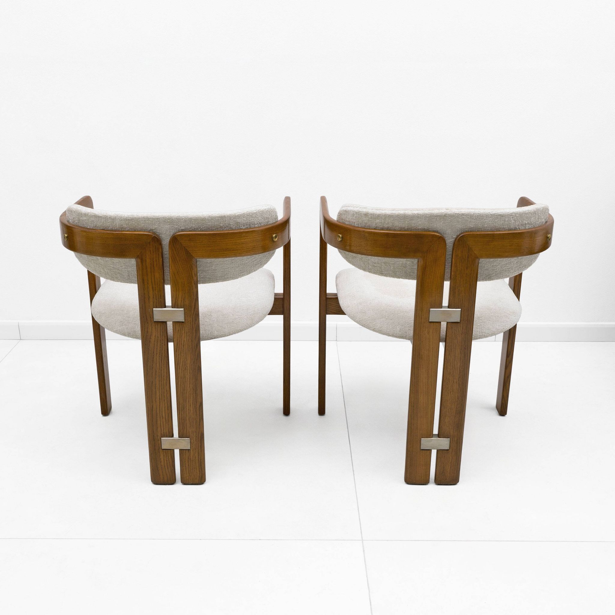 Paire de fauteuils "Pamplona" de style mid-century par Savini pour Pozzi, Italie, 1960