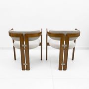 Paire de fauteuils "Pamplona" de style mid-century par Savini pour Pozzi, Italie, 1960