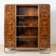 Bauhaus Era Bookcase, Tubular Steel Base, Walnut Veneer, 1930s