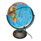 Illuminated Relief Globe – Scan-Globe Model 3Z Gyroscopic