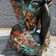 Vase amphore Rocaille, Fat Lava