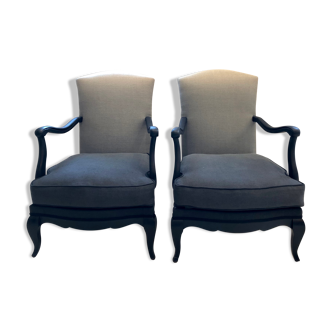 Pair of armchairs