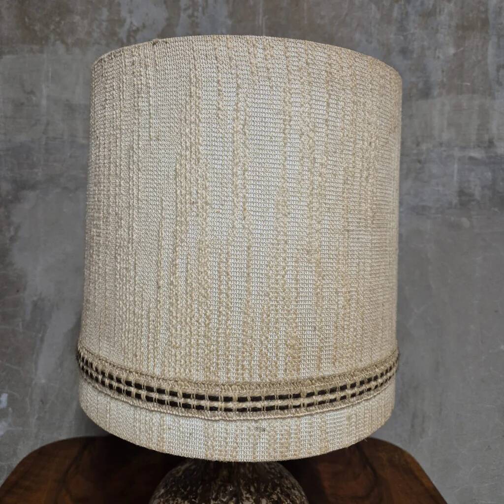 Mid-Century Ceramic Table Lamp, Czechoslovakia, 1960s–1970s