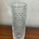 Moulded glass vase