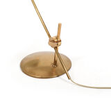 Paire de lampes de table en laiton « Valentiner » par Th. Valentiner, années 1950