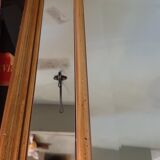 Golden wood parecloses mirror 46x57cm
