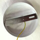 Suspension globe opaline white glass ball glass school administration 20 cm