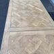Art Deco monastery dining table, extendable, stripped in solid oak 230.
