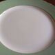 Villeroy & Boch Mettlach celadon and gold round dish, vintage 1960s