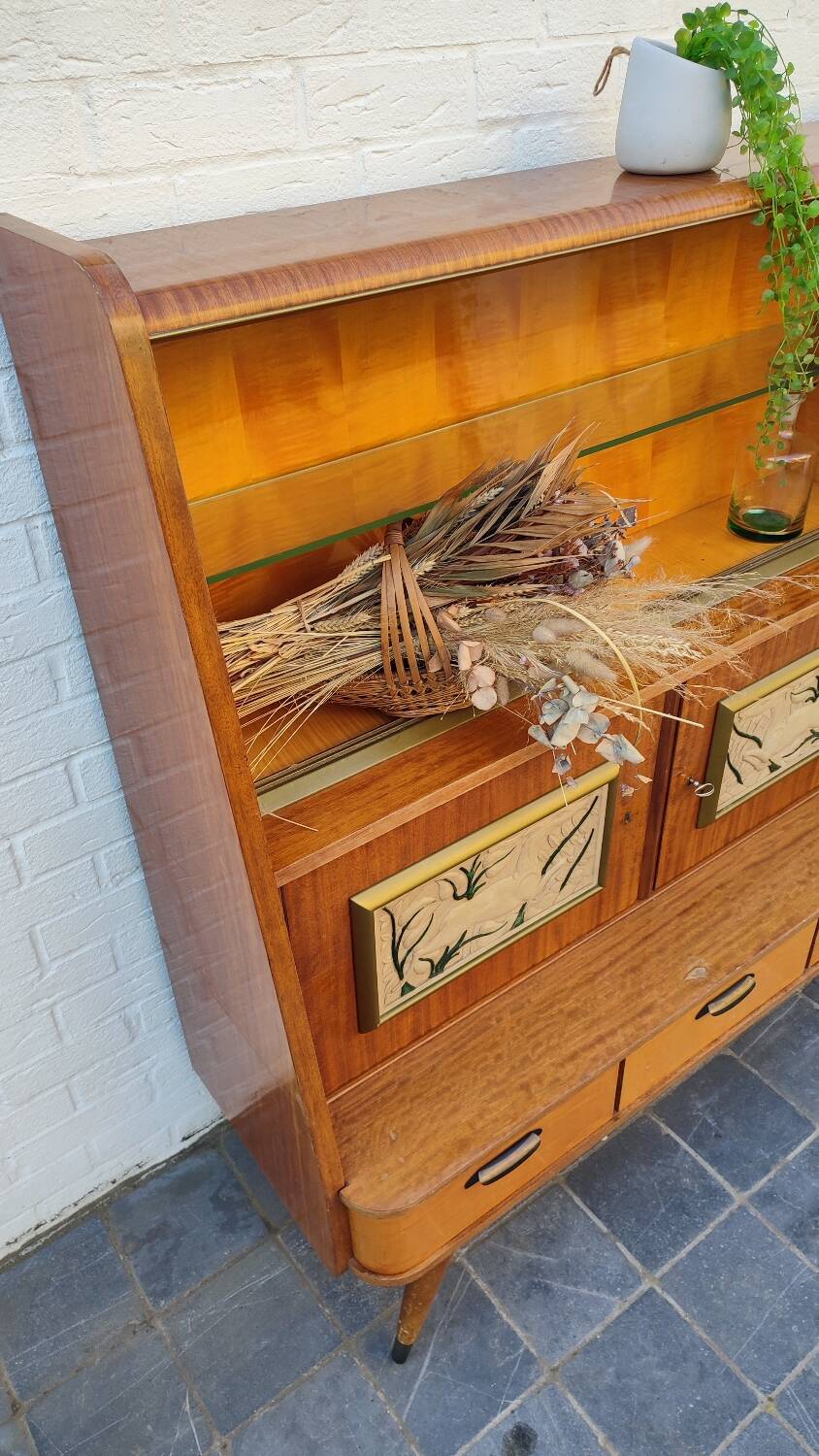 Meuble bar/ buffet/ vaisselier vintage 1960