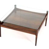 Table basse en palissandre du milieu du siècle 'Dokkum'