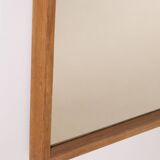 Kai Kristiansen Oak Mirror Model 145 for Aksel Kjersgaard, 1960s Denmark