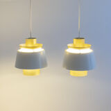 Pair of Jørn Utzon Tivoli Lamps