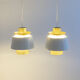 Pair of Jørn Utzon Tivoli Lamps