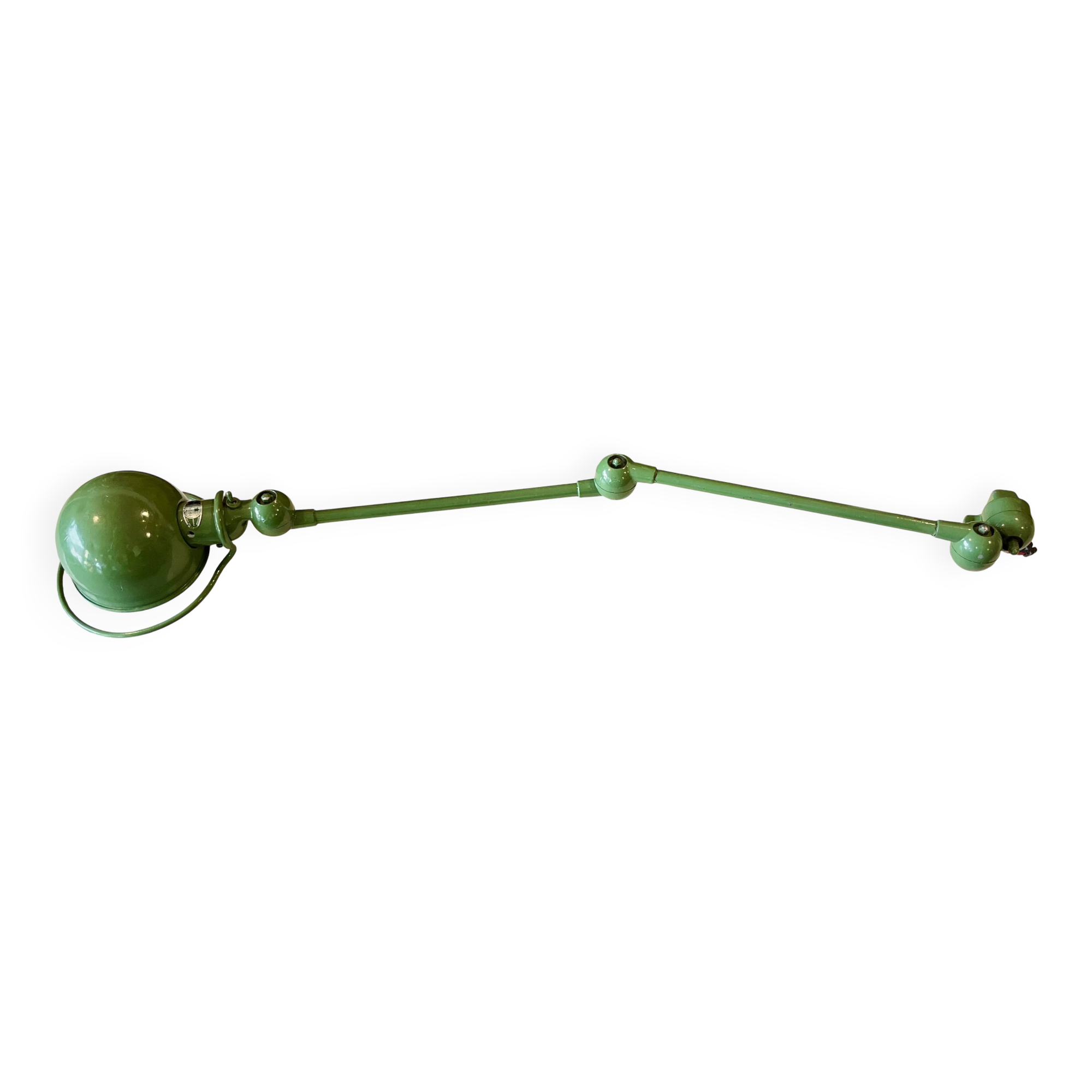 Jielde lamp with 2 arms