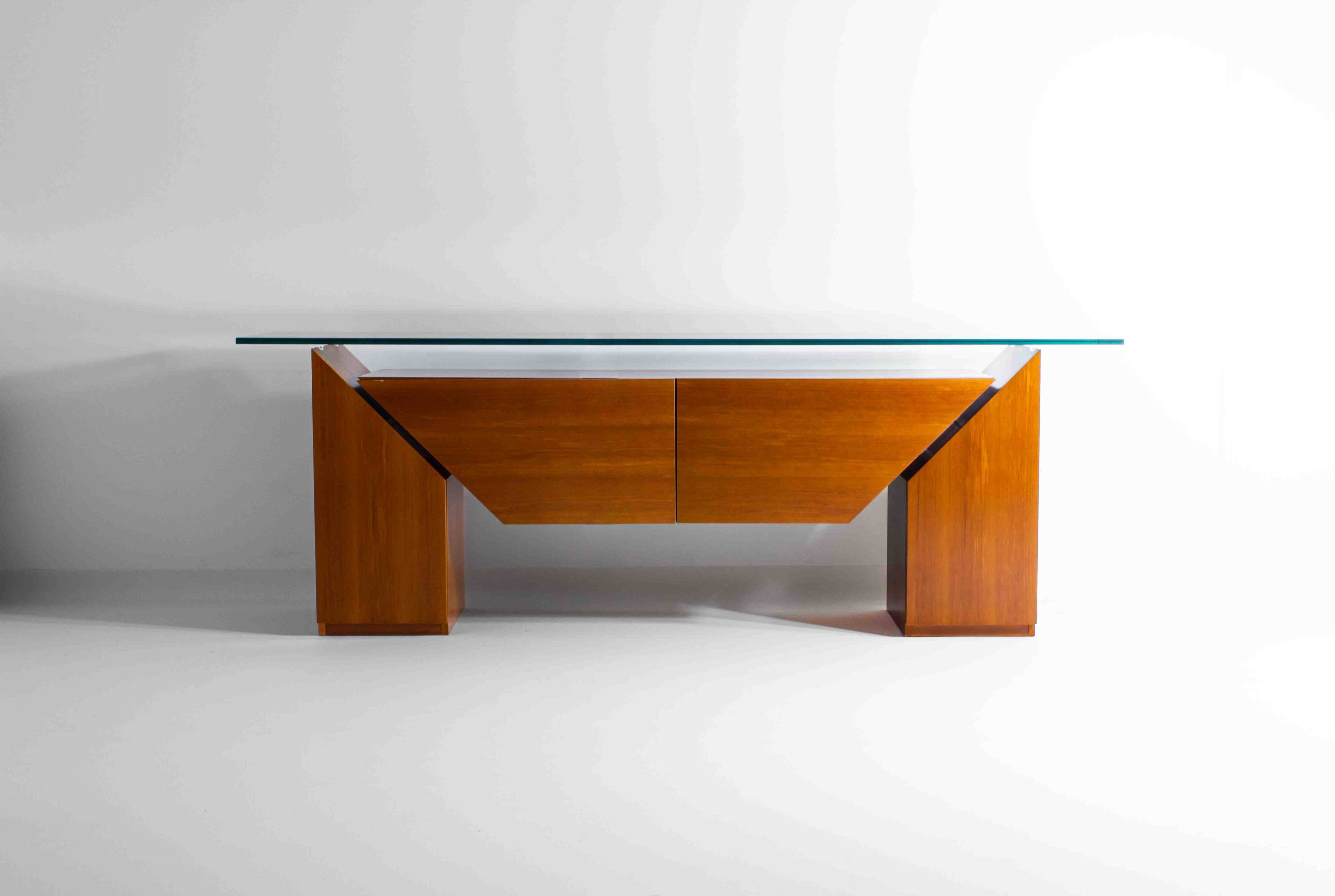 Postmodern "Brooklyn" sideboard by Luigi Gorgoni for Roche Bobois, 1980s
