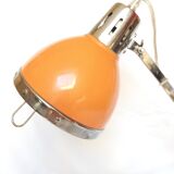 Orange vintage articulated lamp
