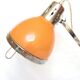 Orange vintage articulated lamp