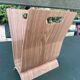 Vintage Scandinavian design magazine rack
