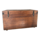 Old wooden trunk