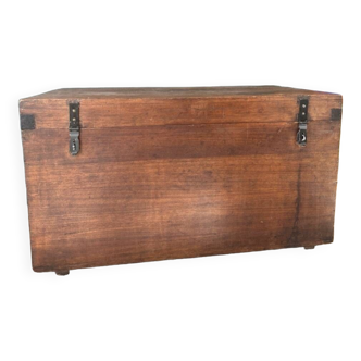 Old wooden trunk