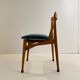 Vintage dining chairs, set of four, Italy 1960s