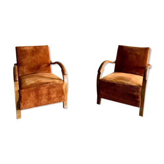 Pair of vintage armchairs