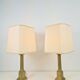 Neoclassical Empire Brass Table Lamp, France, 1960, Set of 2
